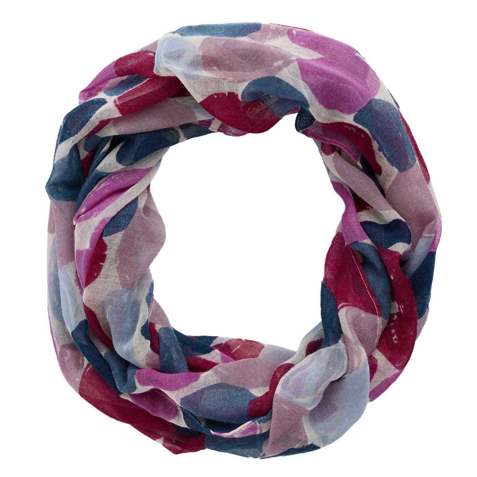 Seasalt Cornwall Pretty Circle Scarf - Collage Spot Chalk